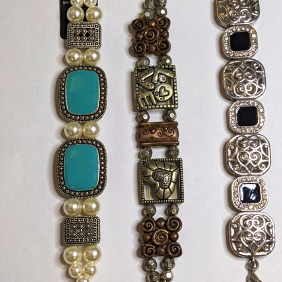 Vintage 3 Swap & Geneva Watches with 24 Interchangeable  Fashion‎ Watch Bands main image 11